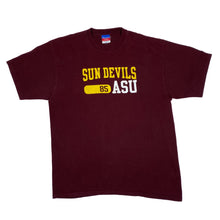 Load image into Gallery viewer, Champion NCAA “ASU SUN DEVILS” Arizona State College Sports Spellout Graphic T-Shirt
