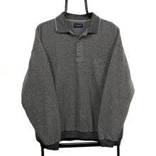 Load image into Gallery viewer, SAFE HARBOR Classic Micro Striped Trim Collared Sweatshirt
