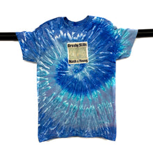 Load image into Gallery viewer, CROSBY, STILLS, NASH &amp; YOUNG Rock Music Band Graphic Tie Dye T-Shirt
