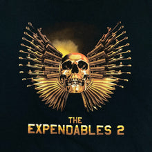 Load image into Gallery viewer, THE EXPENDABLES 2 Graphic Spellout Movie Promo T-Shirt
