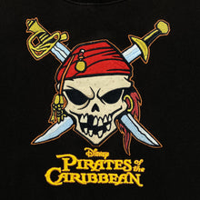 Load image into Gallery viewer, DISNEY “Pirates Of The Caribbean” Embroidered Souvenir Movie Crewneck Sweatshirt
