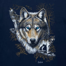 Load image into Gallery viewer, Safon (1999) ORDESA Wolf Animal Nature Wildlife Graphic T-Shirt
