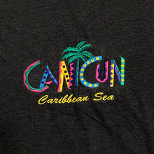 Load image into Gallery viewer, CANCUN &quot;Caribbean Sea&quot; Embroidered Souvenir T-Shirt
