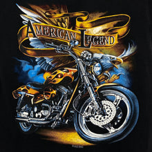 Load image into Gallery viewer, AMERICAN LEGEND Biker Eagle Spellout Graphic T-Shirt
