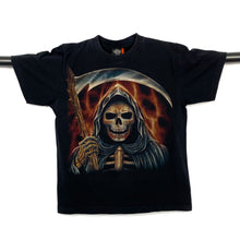 Load image into Gallery viewer, ROCK EAGLE Gothic Horror Death Grim Reaper Scythe Graphic T-Shirt

