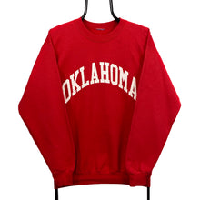 Load image into Gallery viewer, OKLAHOMA College University Spellout Graphic Crewneck Sweatshirt
