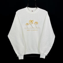 Load image into Gallery viewer, FOTL “KEY LARGO” Embroidered Souvenir Spellout Crewneck Sweatshirt

