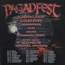 Load image into Gallery viewer, PAGANFEST Festival Graphic Folk Death Black Metal Band T-Shirt
