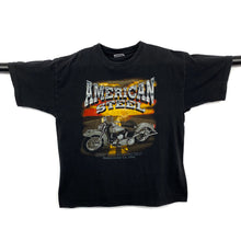 Load image into Gallery viewer, AMERICAN STEEL “Keep The Savage Way” Biker Graphic T-Shirt

