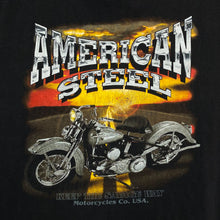 Load image into Gallery viewer, AMERICAN STEEL “Keep The Savage Way” Biker Graphic T-Shirt
