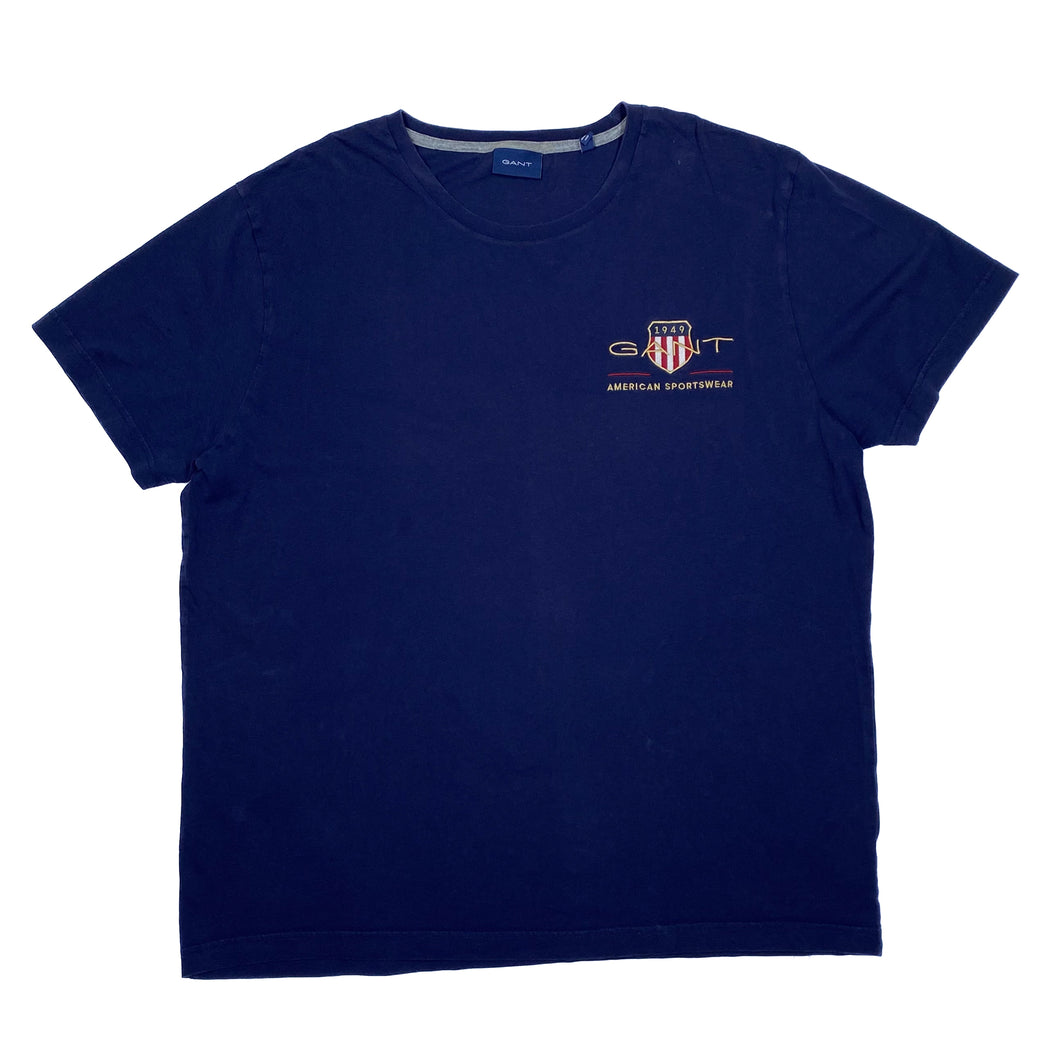 GANT “American Sportswear” Embroidered Classic Logo Spellout Graphic T-Shirt