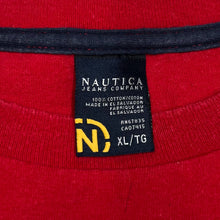 Load image into Gallery viewer, NAUTICA JEANS COMPANY Classic Logo Spellout Graphic T-Shirt
