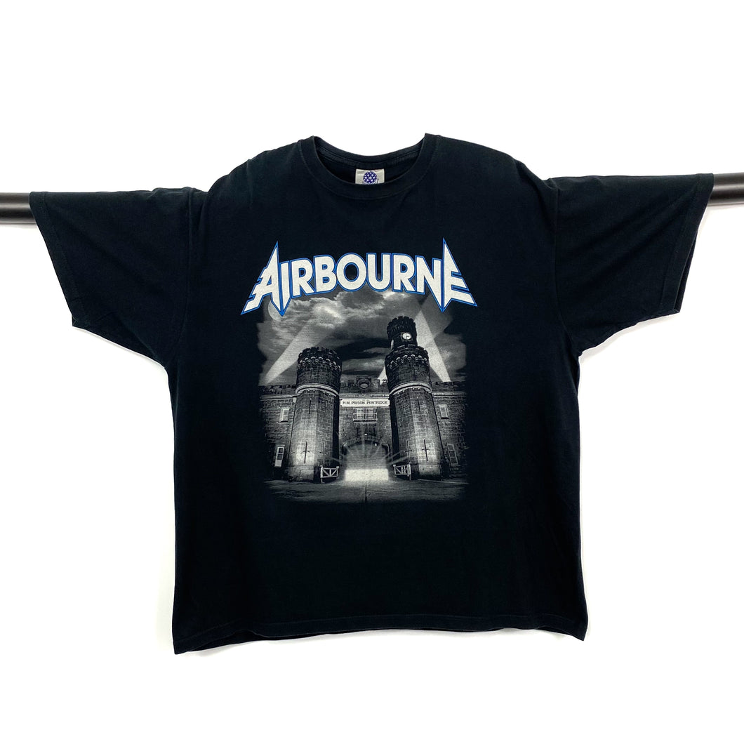 AIRBOURNE “RUNNING WILD” Graphic Hard Rock Band T-Shirt