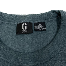 Load image into Gallery viewer, GUESS JEANS COMPANY Embroidered Mini Spellout Fleece Crewneck Sweatshirt
