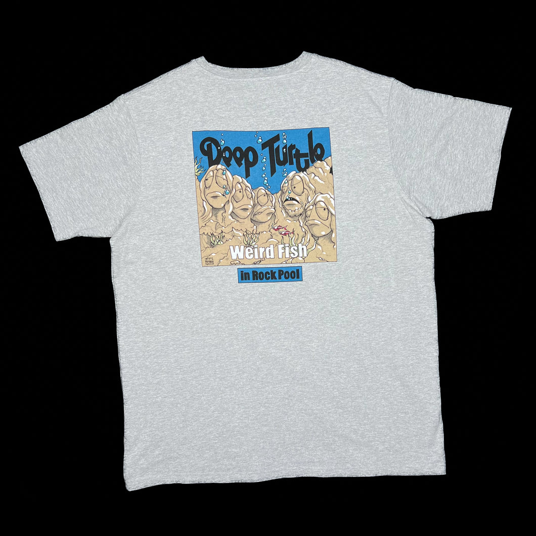WEIRD FISH “Deep Turtle - In Rock Pool” Deep Purple Band Parody Graphic T-Shirt