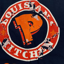 Load image into Gallery viewer, POPEYES “Louisiana Kitchen” Fast Food Restaurant Spellout Graphic T-Shirt
