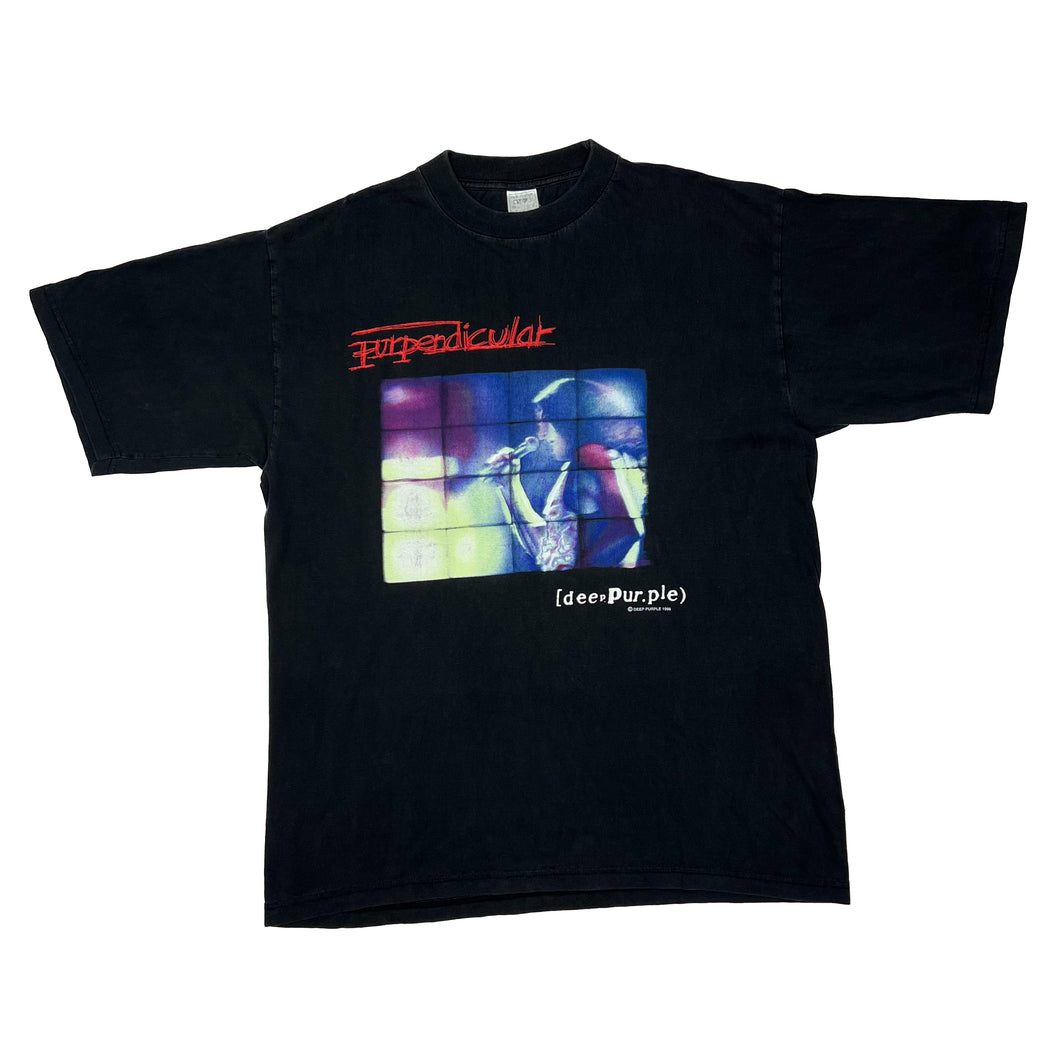 Vintage DEEP PURPLE (1996) “Purpendicular” Hard Rock Heavy Metal Band Tour T-Shirt