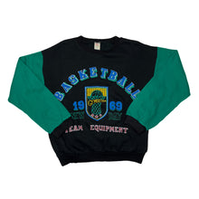 Load image into Gallery viewer, BASKETBALL “Team Equipment” Colour Block Graphic Spellout Sweatshirt
