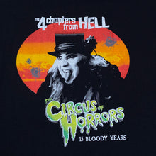 Load image into Gallery viewer, THE CIRCUS OF HORRORS “Vampires Suck” 15 Years Souvenir Event Graphic T-Shirt
