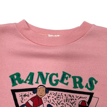 Load image into Gallery viewer, RANGERS “Look Star” Sports Graphic Spellout Crewneck Sweatshirt
