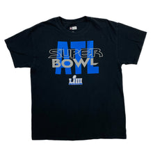 Load image into Gallery viewer, NFL Team Apparel “SUPER BOWL LIII” Football Spellout Graphic T-Shirt

