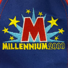Load image into Gallery viewer, MILLENNIUM 2000 Embroidered Souvenir Spellout Colour Block Baseball Cap
