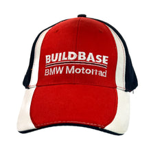 Load image into Gallery viewer, BMW MOTORRAD “Buildbase” Embroidered Spellout Motorsports Baseball Cap
