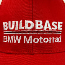 Load image into Gallery viewer, BMW MOTORRAD “Buildbase” Embroidered Spellout Motorsports Baseball Cap
