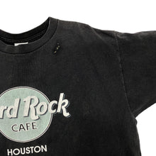 Load image into Gallery viewer, HARD ROCK CAFE “Houston” Souvenir Spellout Graphic Faded T-Shirt
