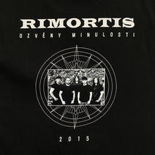 Load image into Gallery viewer, RIMORTIS (2015) “Ozveny Minulosti” Melodic Power Heavy Metal Band T-Shirt

