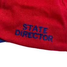 Load image into Gallery viewer, SCHOLASTIC CLAY TARGET “Director” Embroidered Logo Spellout Baseball Cap
