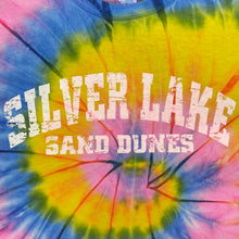 Load image into Gallery viewer, SILVER LAKE SAND DUNES Souvenir Graphic Spiral Tie Dye T-Shirt
