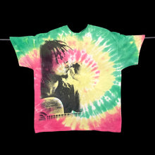 Load image into Gallery viewer, Zion BOB MARLEY Rasta Reggae Tribute Graphic Spiral Tie Dye T-Shirt
