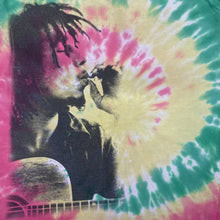 Load image into Gallery viewer, Zion BOB MARLEY Rasta Reggae Tribute Graphic Spiral Tie Dye T-Shirt
