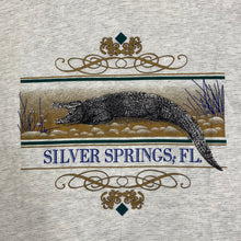 Load image into Gallery viewer, SILVER SPRINGS, FL Souvenir Crocodile Graphic T-Shirt
