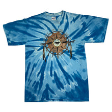 Load image into Gallery viewer, SPIRIT OF THE WOLF Dream Catcher Tie Dye T-Shirt
