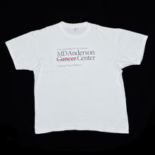 Load image into Gallery viewer, Anvil THE UNIVERSITY OF TEXAS “MD Anderson Center” Making Cancer History Graphic T-Shirt
