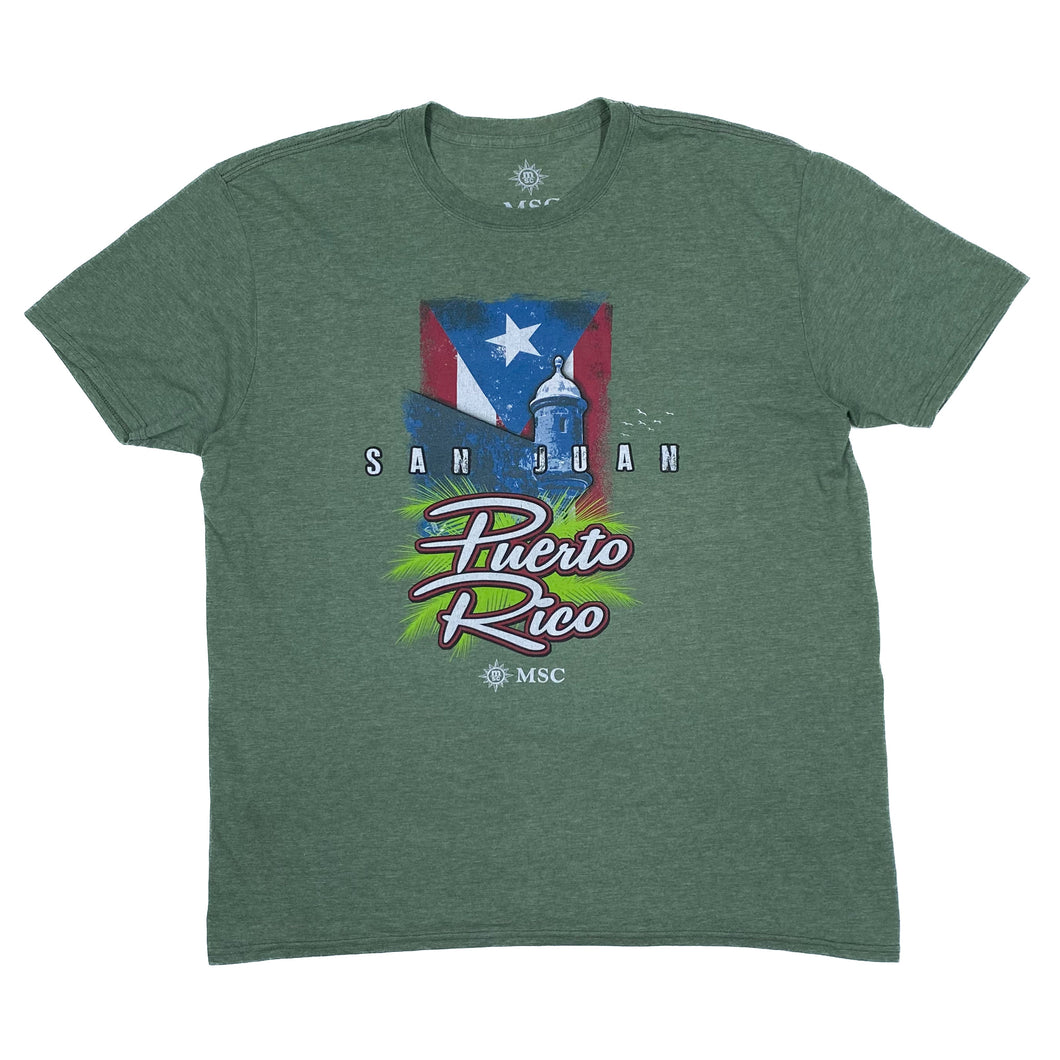 SAN JUAN “Puerto Rico” Souvenir Spellout Graphic T-Shirt