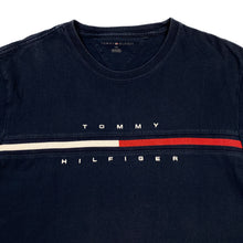 Load image into Gallery viewer, TOMMY HILFIGER Classic Embroidered Logo Spellout T-Shirt
