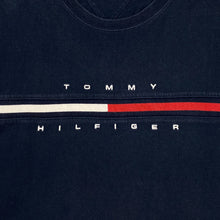 Load image into Gallery viewer, TOMMY HILFIGER Classic Embroidered Logo Spellout T-Shirt
