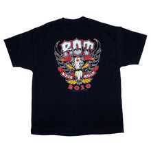 Load image into Gallery viewer, ROT BIKER RALLY (2010) “Austin, Texas” Biker Souvenir Spellout Graphic T-Shirt
