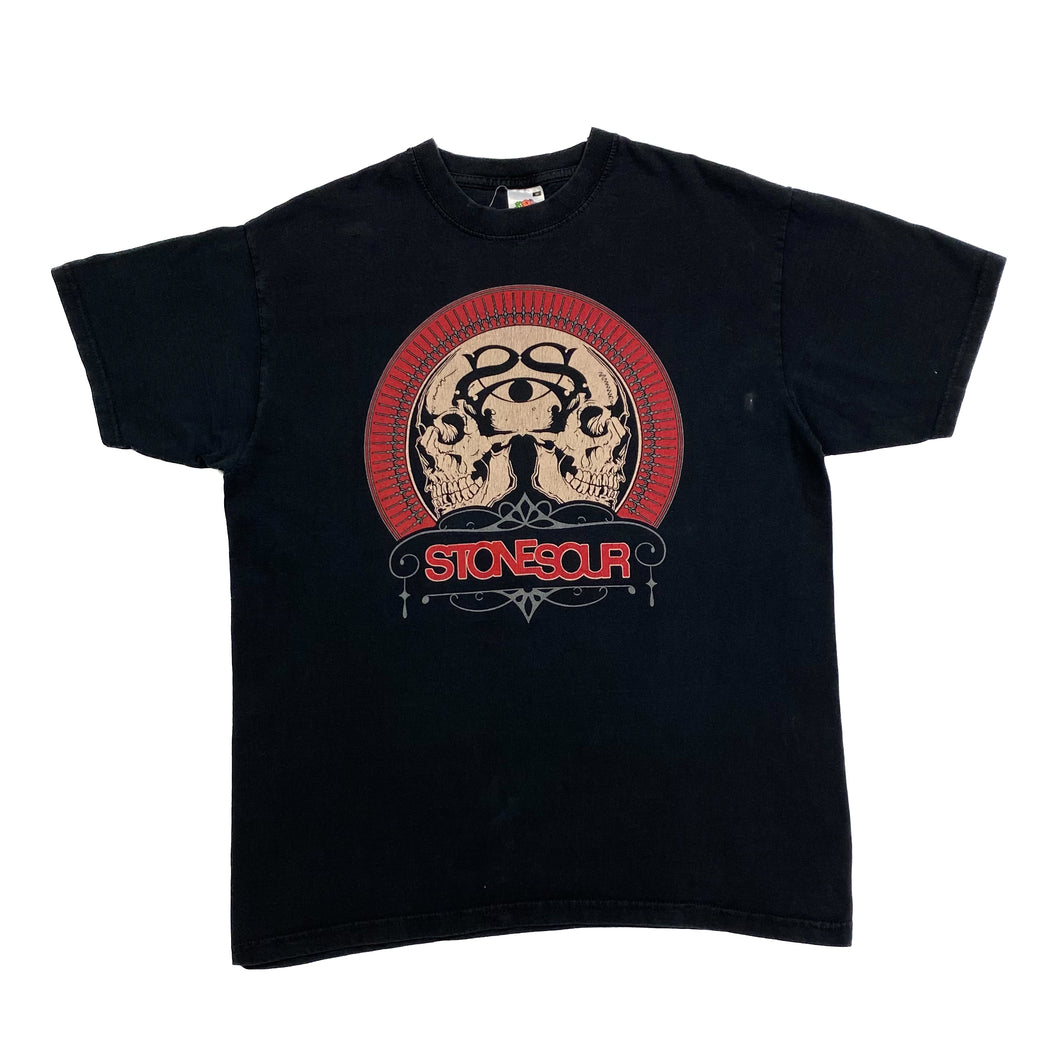 STONE SOUR “Tour 2012” Graphic Alternative Metal Hard Rock Band T-Shirt