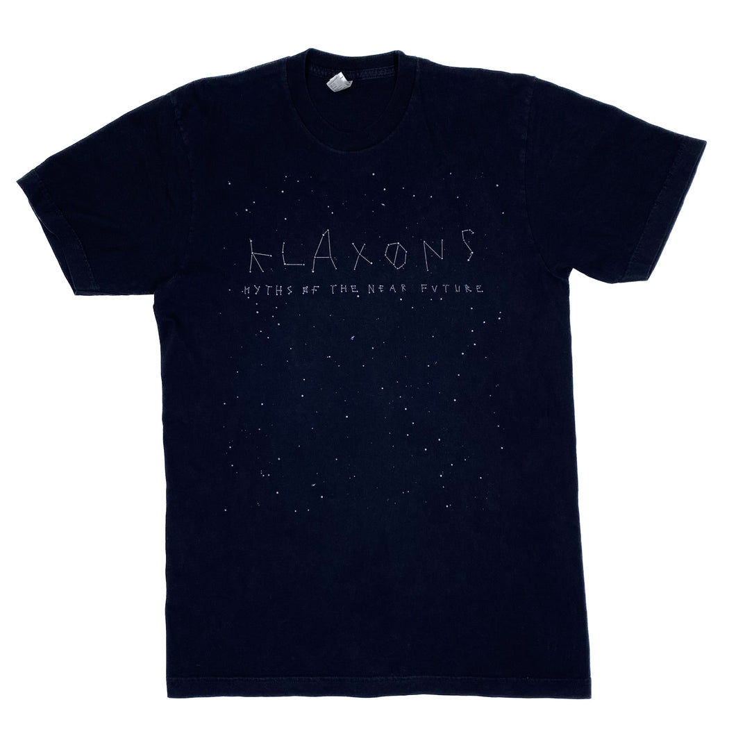 KLAXONS “Myths Of The Near Future Tour 2007” Indie Electronic Pop Rock Band T-Shirt