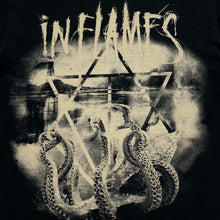 Load image into Gallery viewer, IN FLAMES Graphic Spellout Alternative Melodic Death Metal Band T-Shirt

