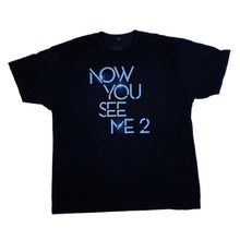 Load image into Gallery viewer, NOW YOU SEE ME 2 (2016) Cinema Movie Promo Spellout Graphic T-Shirt

