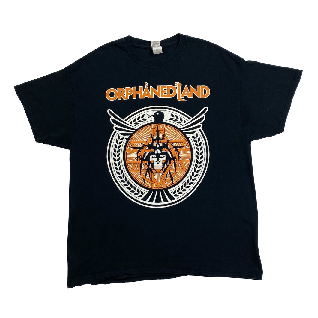 ORPHANED LAND Graphic Spellout Folk Doom Death Heavy Metal Band T-Shirt