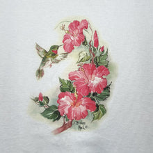 Load image into Gallery viewer, Early 00’s FOTL “Barbara Mock” Bird Flower Floral Nature Wildlife Graphic T-Shirt
