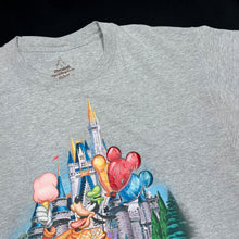 Load image into Gallery viewer, Hanes WALT DISNEY WORLD Souvenir Character Spellout Graphic T-Shirt
