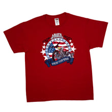 Load image into Gallery viewer, ABATE OF INDIANA “Spread Your Wings” Biker Souvenir Spellout Graphic T-Shirt

