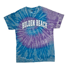 Load image into Gallery viewer, HOLDEN BEACH Souvenir Spellout Graphic Tie Dye T-Shirt
